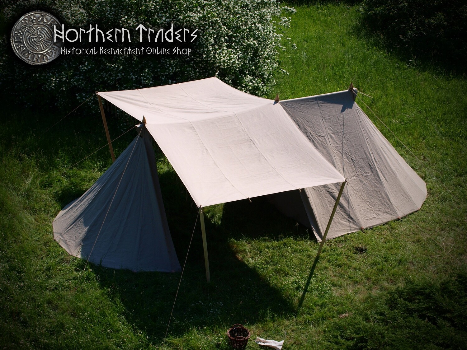Norman / Saxon Tent - Merchant – 4 x 9 – Linen