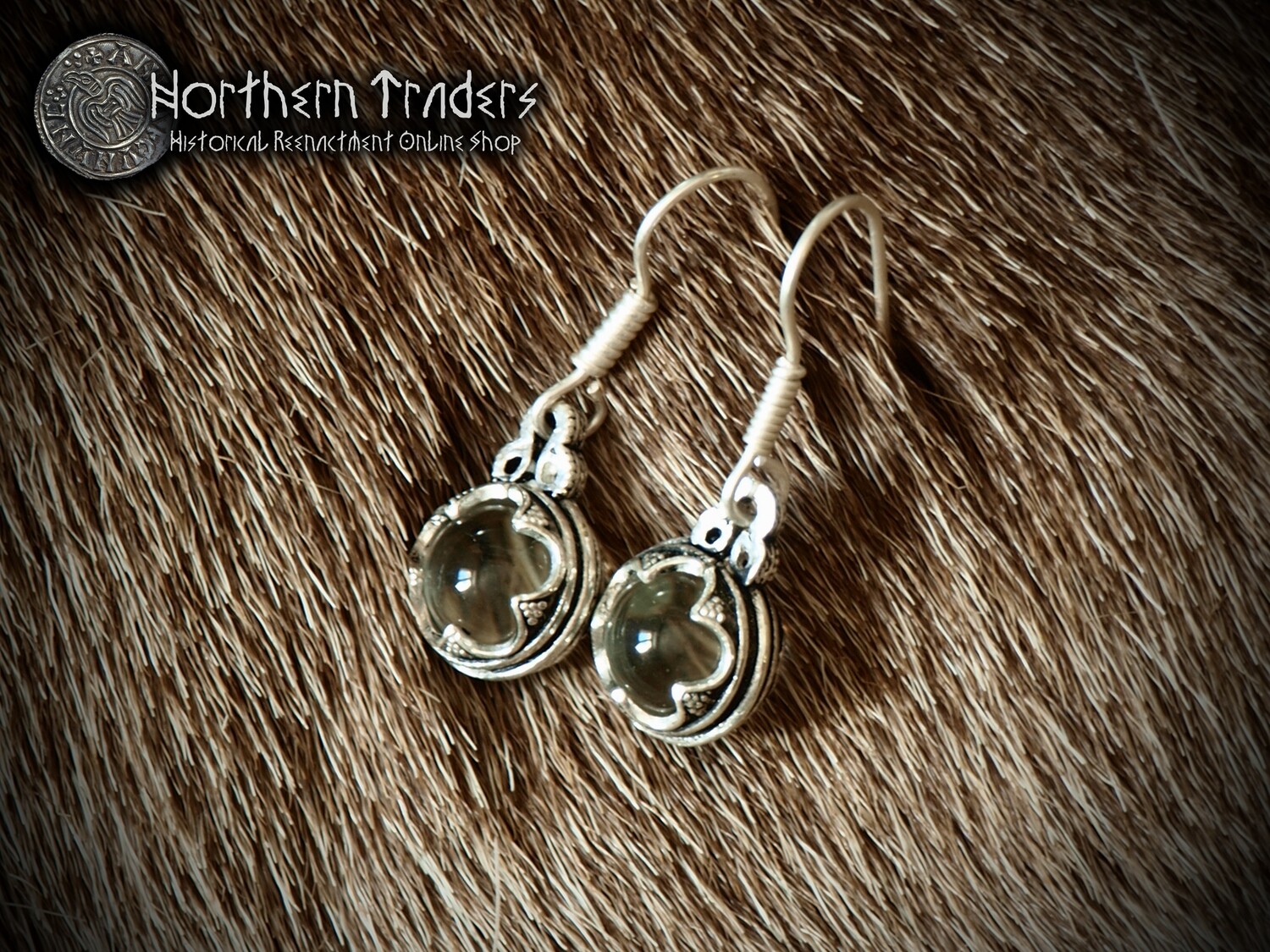 Crystal Sphere Earrings from Gotland