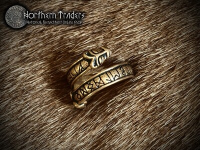 Runic Wolf Ring