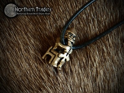 Mini Thor Statuette from Eyrarland - Pendant Size