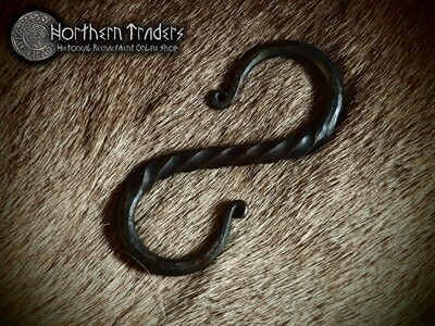Medieval Twisted Forged Hook