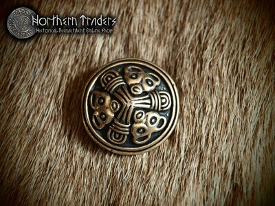 Disc Brooch from Birka in Borre Style