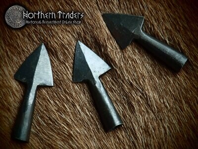 Hand-forged Arrowhead - 3 Pieces