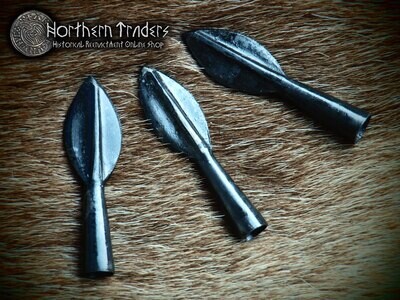 Hand-forged Arrowhead - 3 Pieces