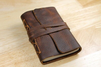 Leather Bible Pocket Sized New Testament with Psalms KJV - Kodiak