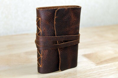 Leather Bible Pocket Sized New Testament with Psalms KJV - Kodiak