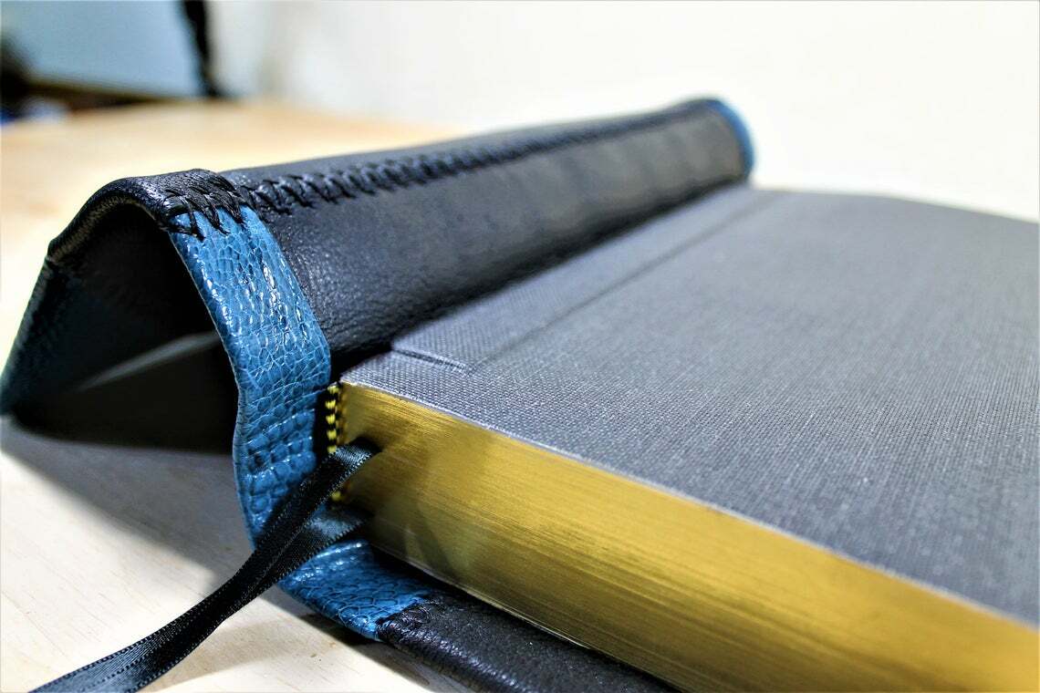 Leather Bible Kjv - Ostrich Skin Bible