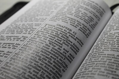 Leather Bible KJV - Buffalo Hide