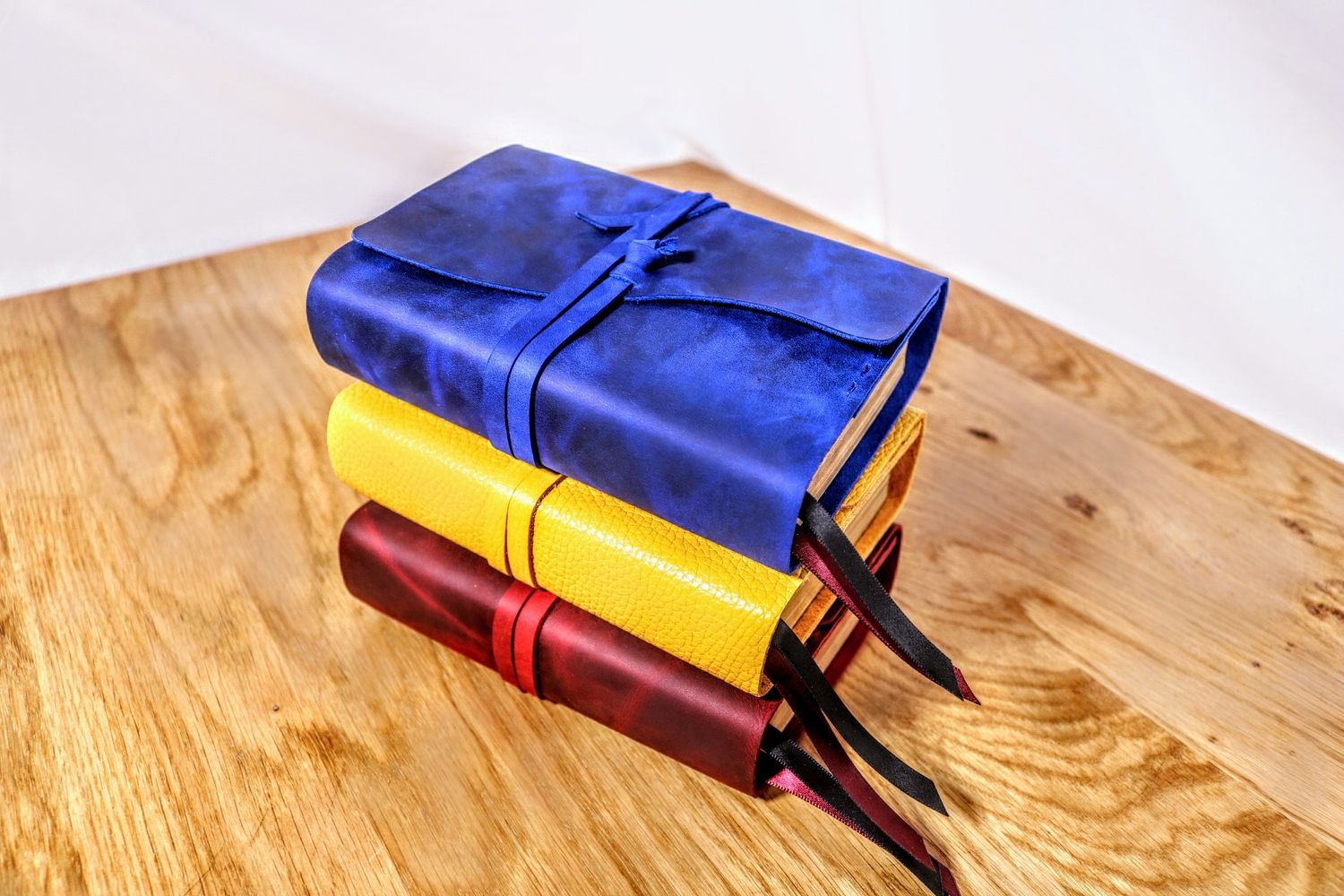 Jewel-Tone Leather Bibles