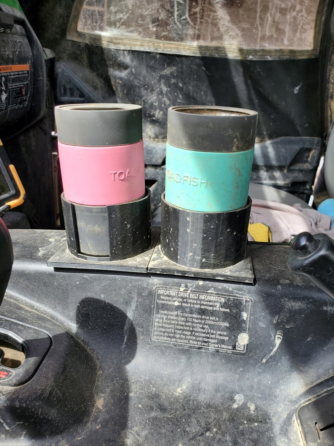 3d printed glue on cup holder