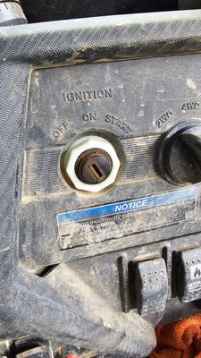 3d printed Glow in the dark ignition nut for Teryx