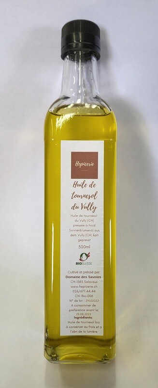 Huile de tournesol Bio Suisse