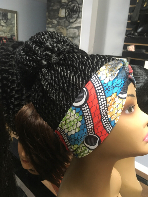 Braided Bun Wig