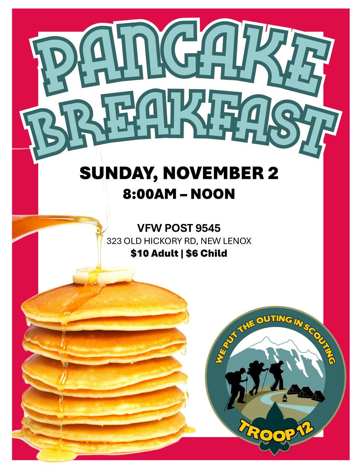 Pancake Breakfast Ticket