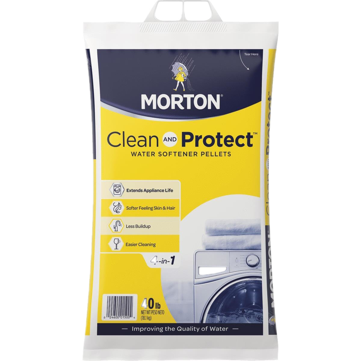 Clean and Protect Water Softener Salt - Single Bag