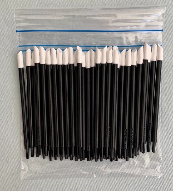 50 small Rubystick T-11 complete swab