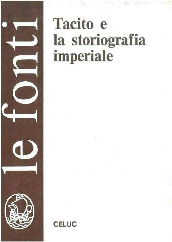 Manzo A.   - Tacito e la storiografia imperiale