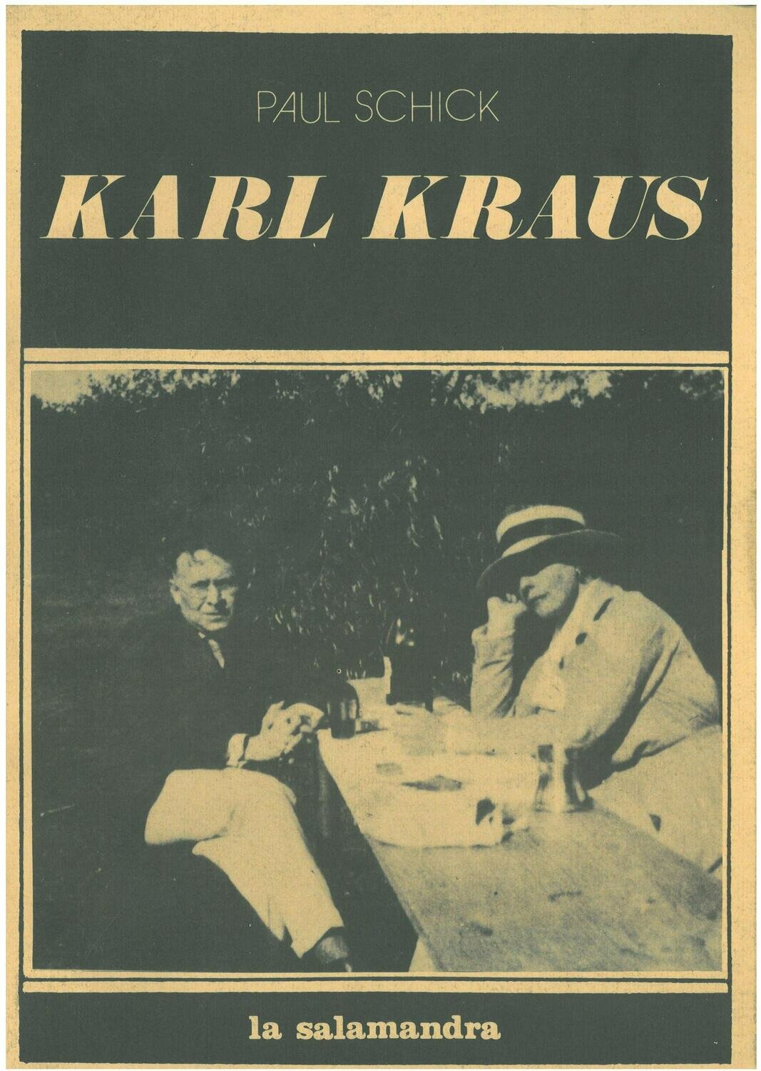 Schick P.- KARL KRAUS- (71 ill.)