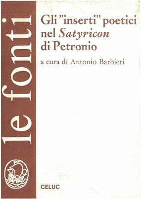 Barbieri A. - Gli inserti poetici nel Satyricon di Petronio
