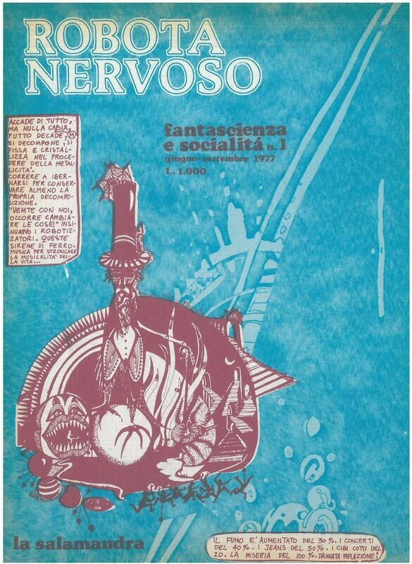 Robota Nervoso.  Fantascienza e socialità n. 1
