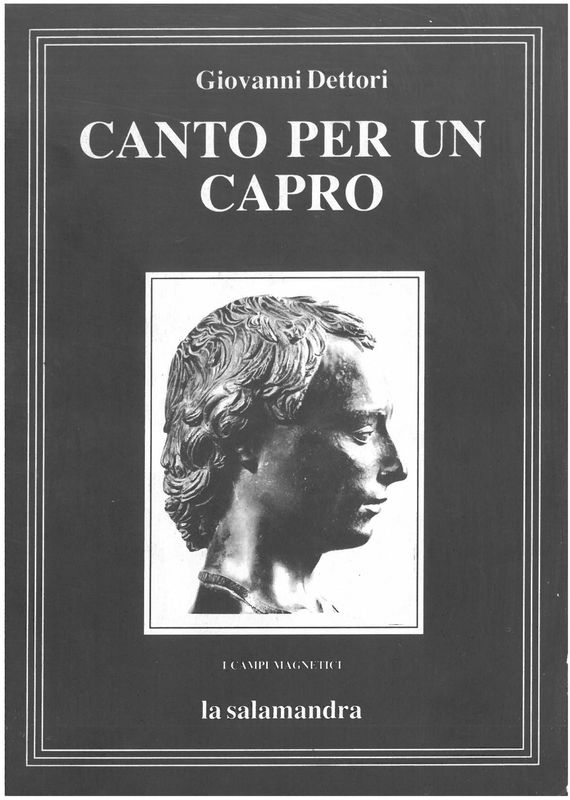 Dettori G. - CANTO PER UN CAPRO