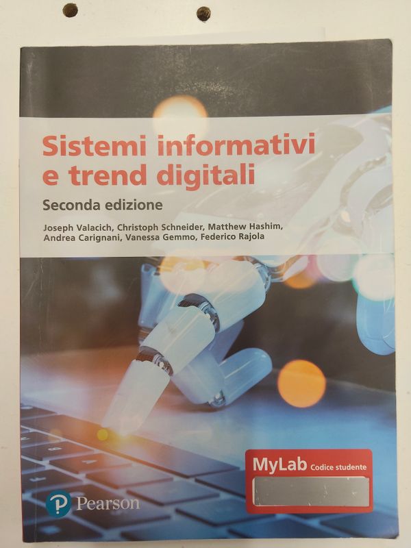 Usato, Sistemi informativi e trend digitali , Pearson