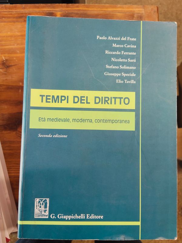 Usato, tempi del diritto, Giappichelli