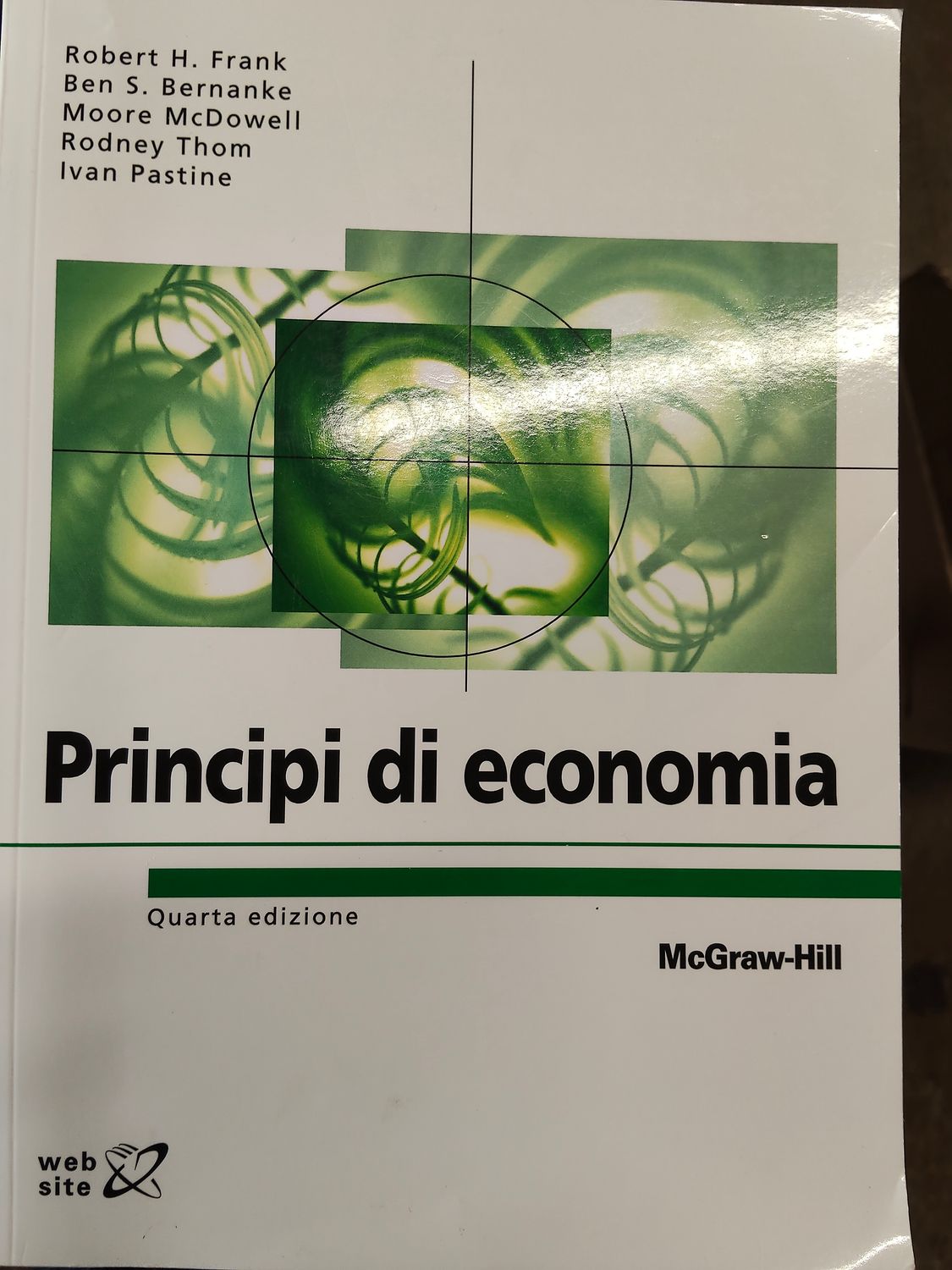 Usato, prìncipi di economia, Frank, MC Graw hill