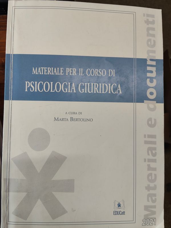 Usato, psicologia giuridica, educatt