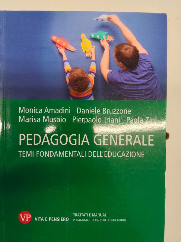Usato, pedagogia generale, vita e pensiero Usato, pedagogia generale, vita e pensiero