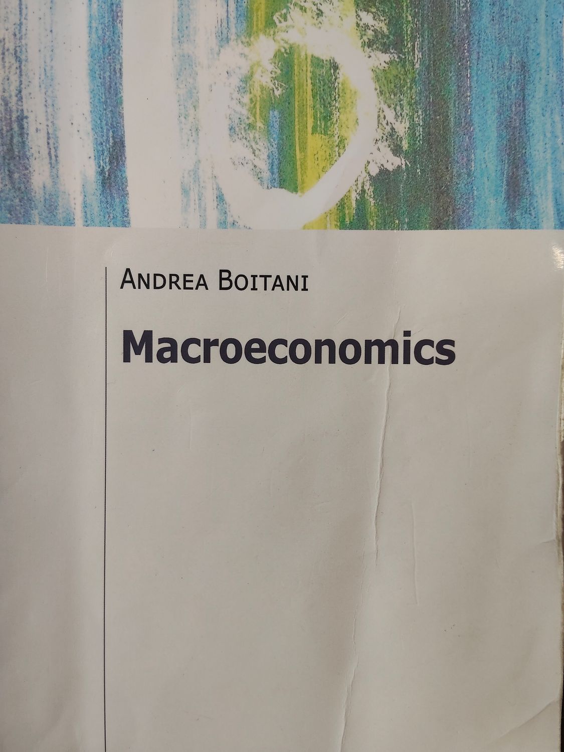 Usato, macroeconomica, boitani, il Mulino