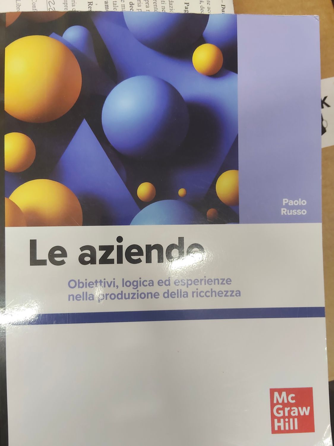 le aziende, MC Graw Hill, (usato)