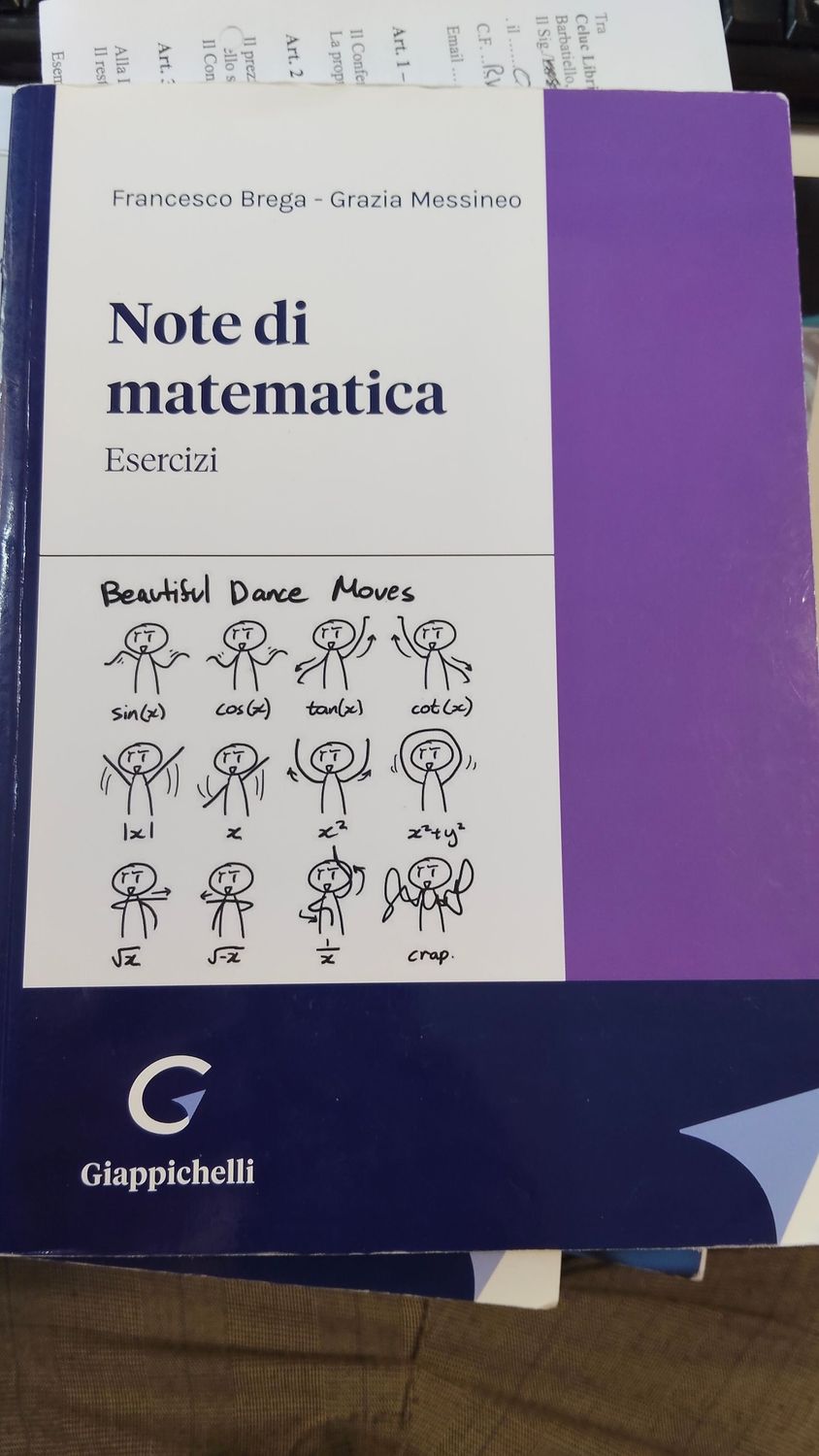 Note di matematica Esercizi, Brega Messineo, Giappichelli (Usato)
