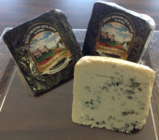 Rocky Meadow Smoked Blue Cheese - 8 oz. Wedge (3 Pack)