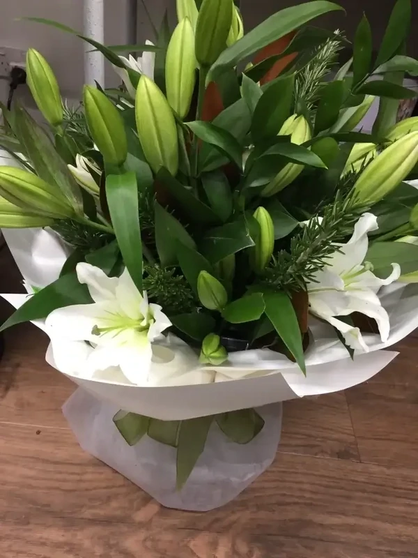 White Lily Bouquet - Vox Box White Lily Bouquet - Vox Box