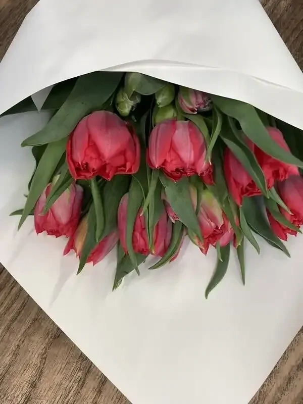 Seasonal Roll Wrapped Flowers