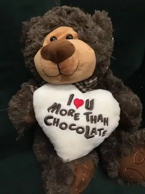 Teddy I ❤ You More Than Chocolate
