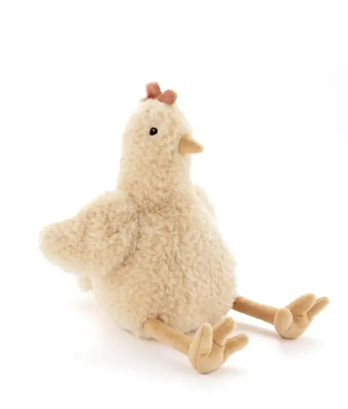 Harriet the Hen Soft Toy & Rattle - Honey Harriet the Hen Soft Toy & Rattle - Honey