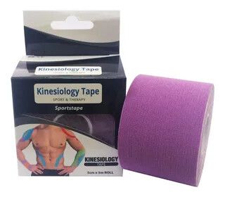 Tape Kinesio  morado 5 metros