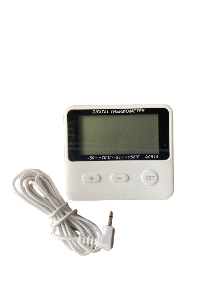 Termómetro para refrigeradora con sonda