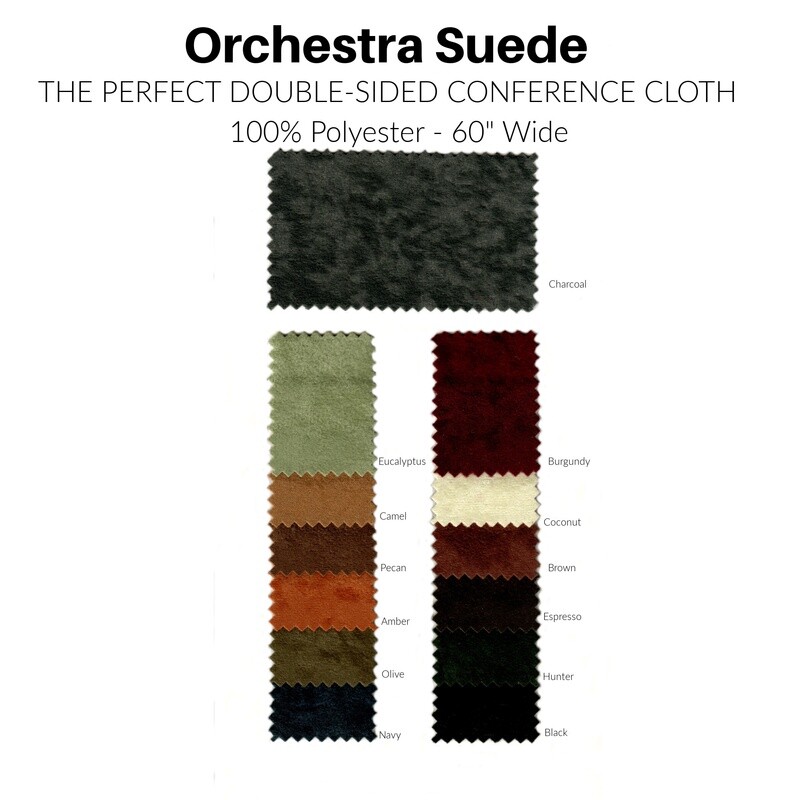 Orchestra Suede Swatch Card