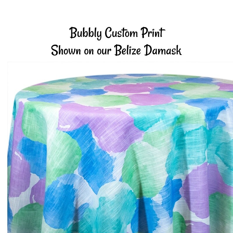 Bubbly Custom Print - 1 Color