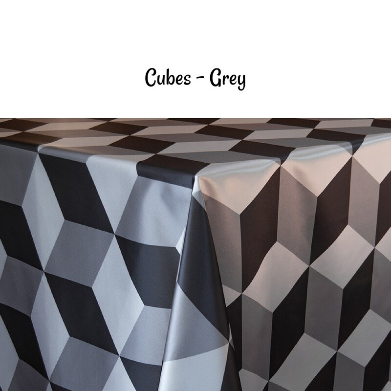 Cubes Custom Print - 1 Color