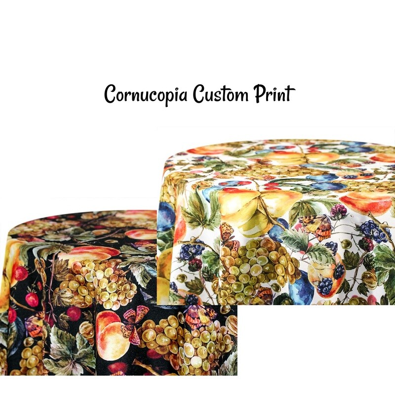 Cornucopia Custom Print - 2 Colors