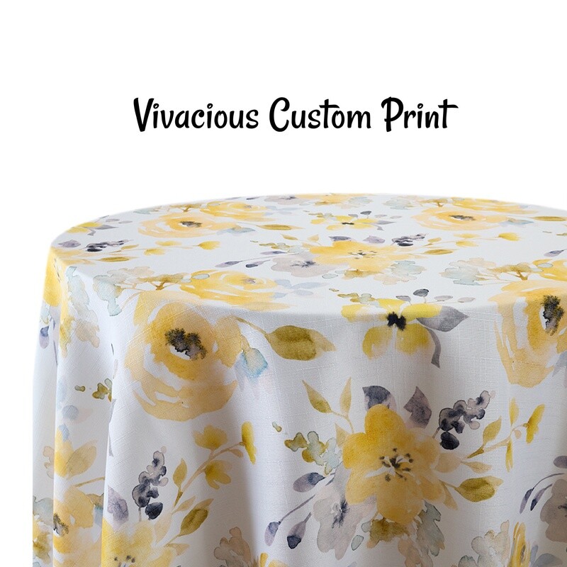 Vivacious Custom Print - 1 Color