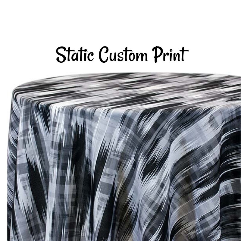 Static Custom Print - 1 Color