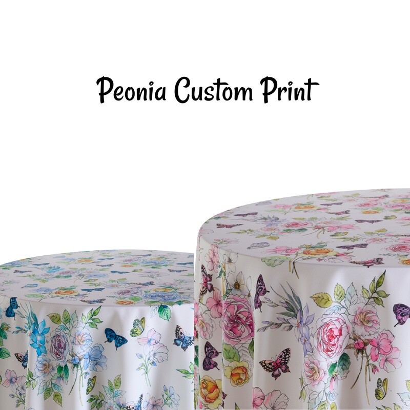 Peonia Custom Print - 2 Colors