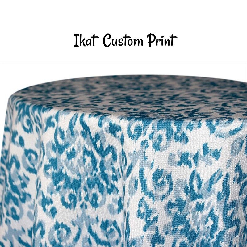 Ikat Custom Print - 2 Colors