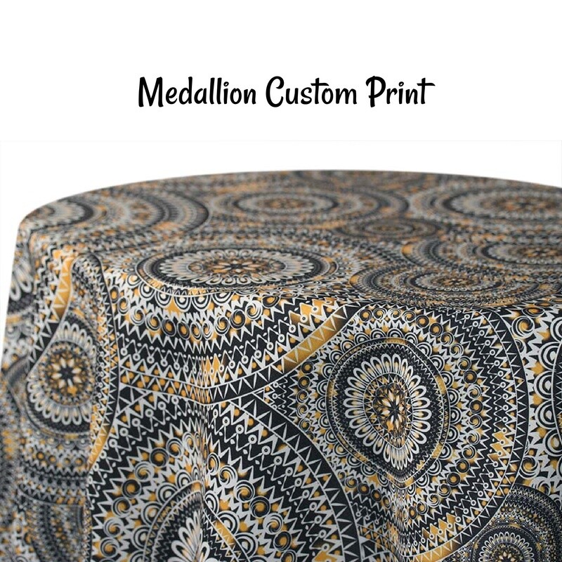 Medallion Custom Print - 4 Colors