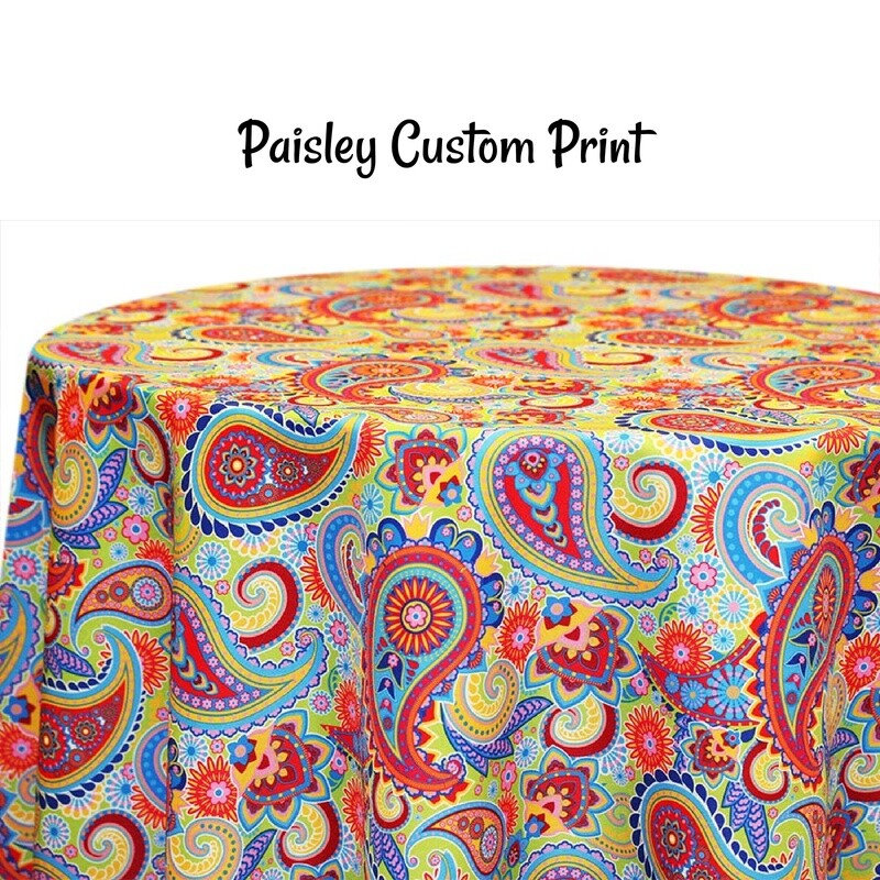 Paisley Custom Print - 2 Colors